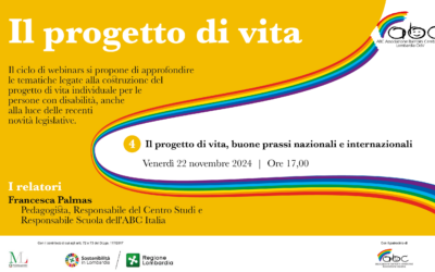 IL PROGETTO DI VITA,BUONE PRASSI NAZIONALI E INTERNAZIONALI