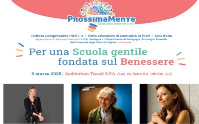 Seminario ” Per una scuola gentile fondata sul benessere” – Cagliari 3 Marzo 2025
